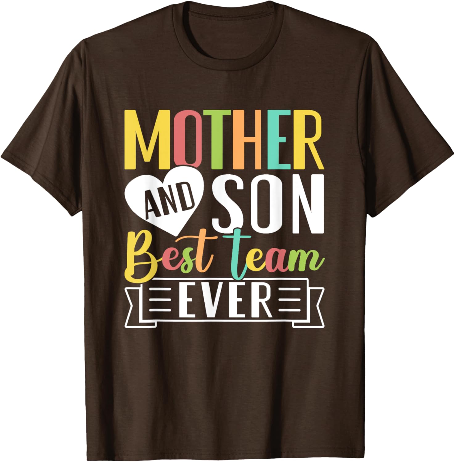 Mothers Day Mama Mom Son Love Mommy Mama Mother's Black Unisex Classic Fit Crew Neck Short Sleeve Mother Shirt
