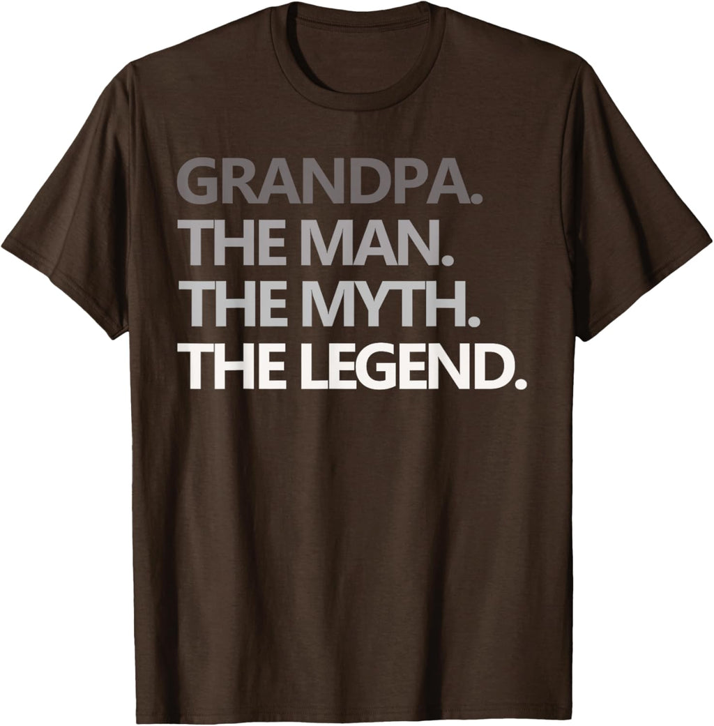 GRANDPA THE MAN THE MYTH THE LEGEND Men Gift Father's Day