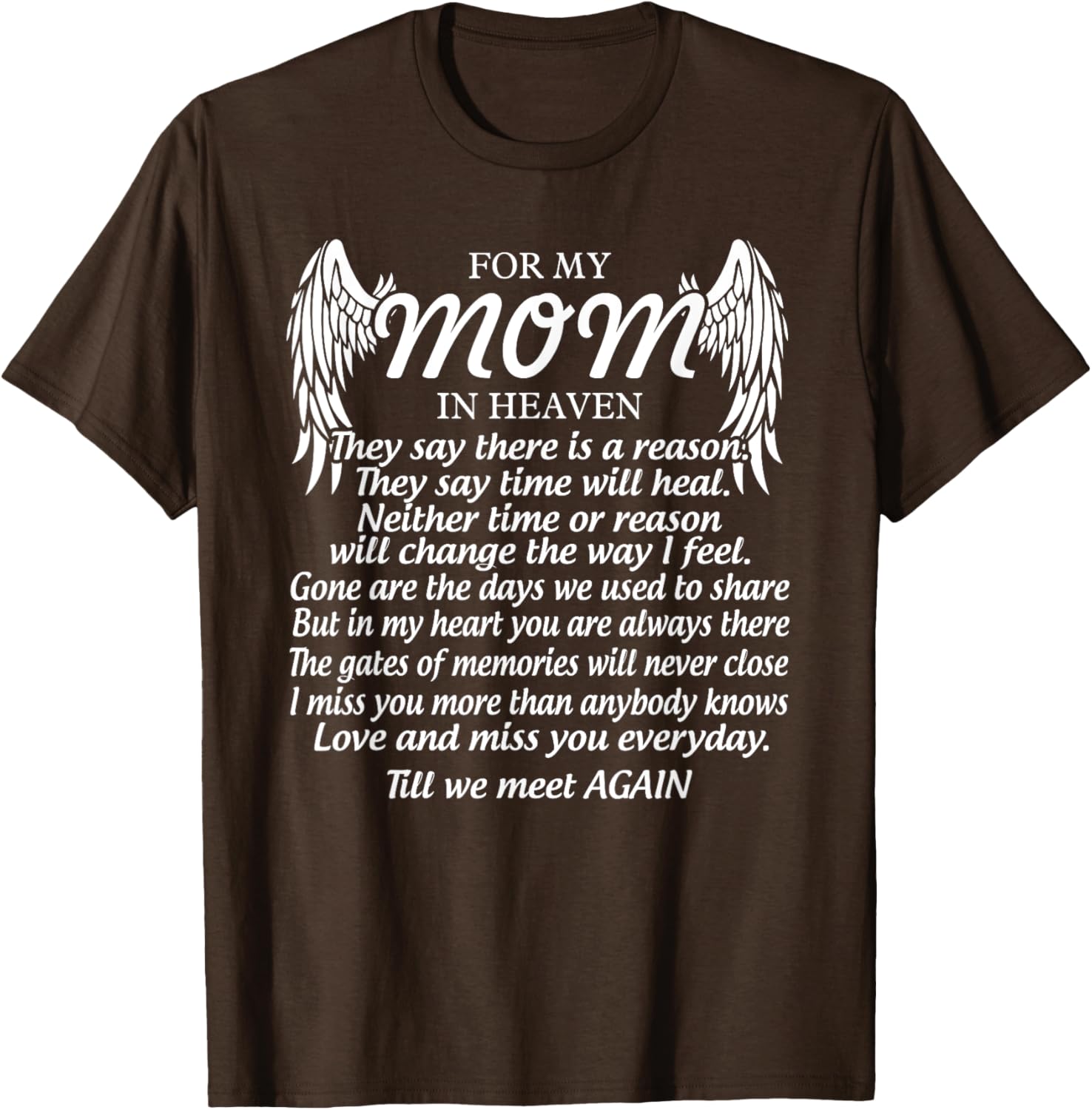 For My Mom In Heaven Love My Mom So Much Missing Mother Day