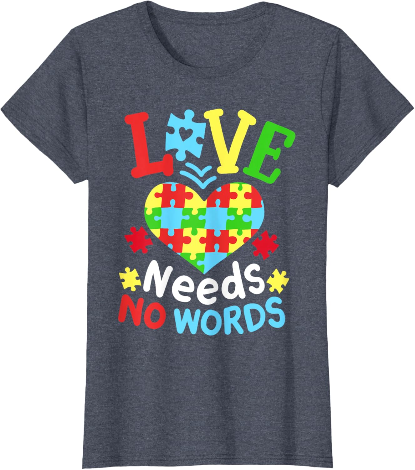 Autism Awareness Love Needs No Words