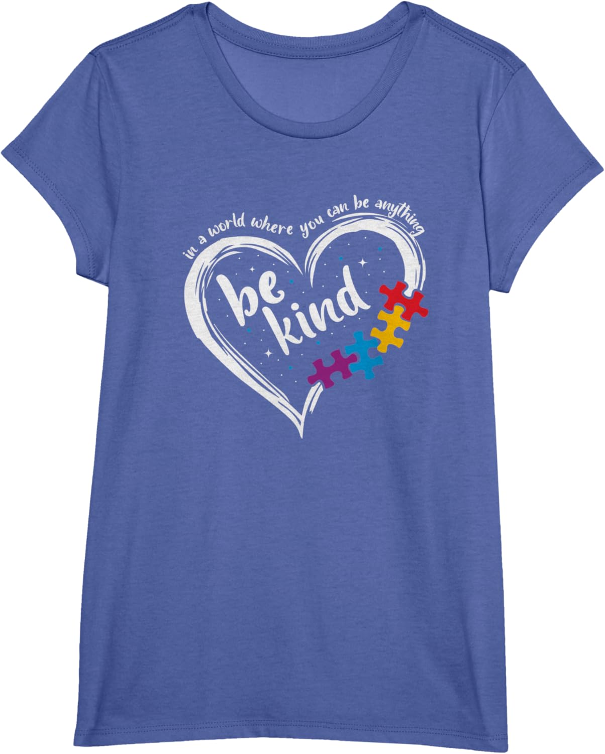 Autism Be Kind Women Blue Be Kind Autism Awareness