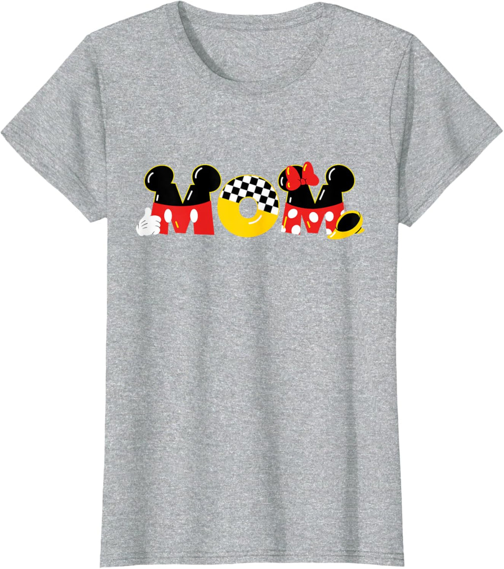 Disney Mickey Mouse & Minnie Mouse Mom Mother\u2019s Day Birthday Mother Shirt