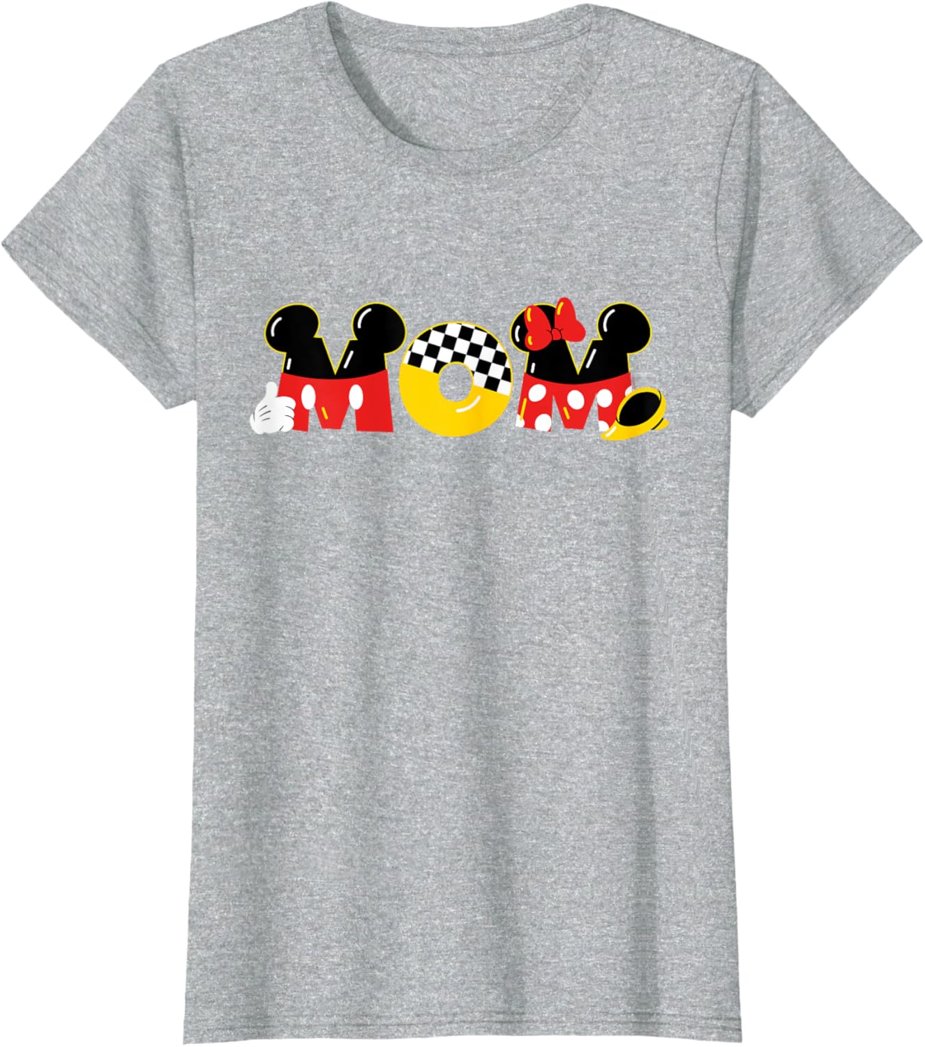 Disney Mickey Mouse & Minnie Mouse Mom Mother\u2019s Day Birthday Mother Shirt
