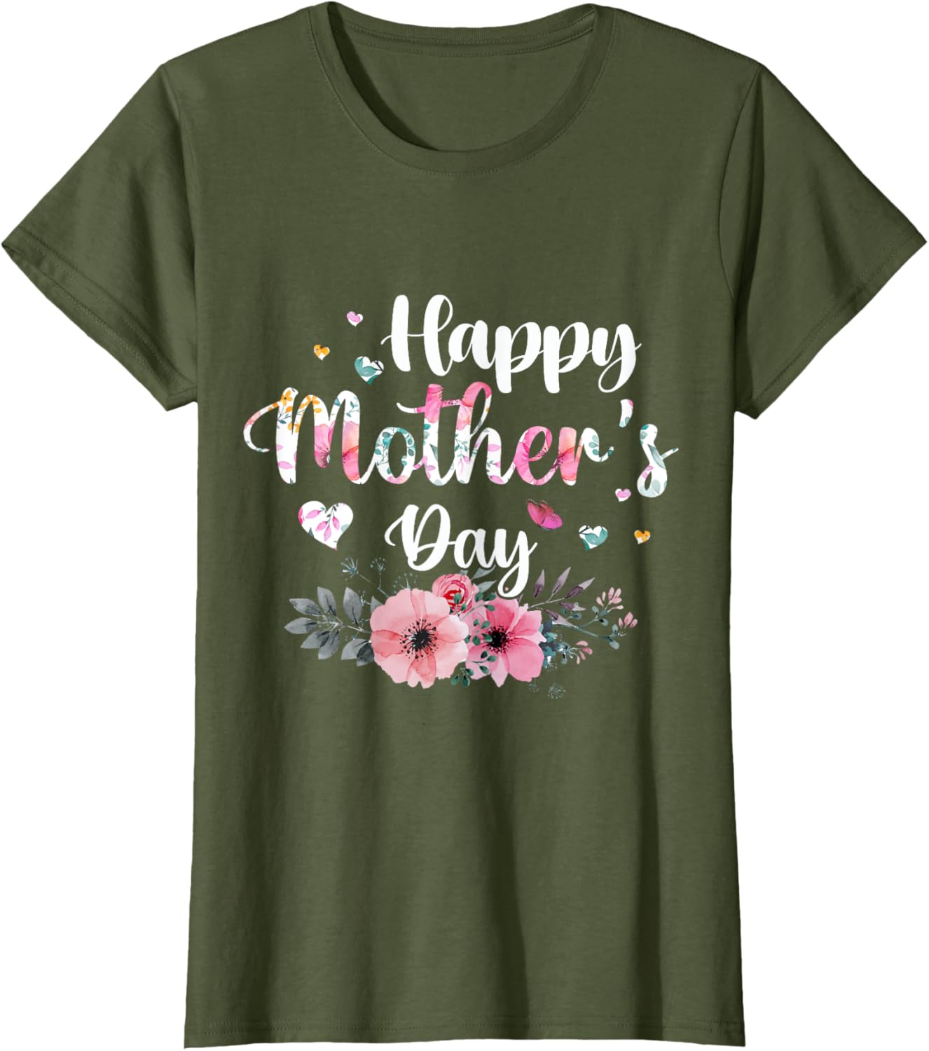 Happy Mother's Day 2025 Cute Floral for Women Mom Grandma