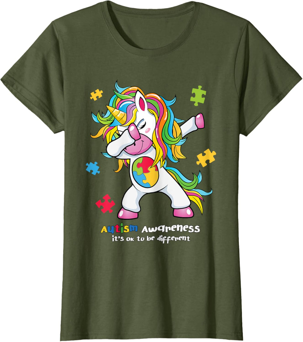 Autism Awareness - It's OK To Be Different Women