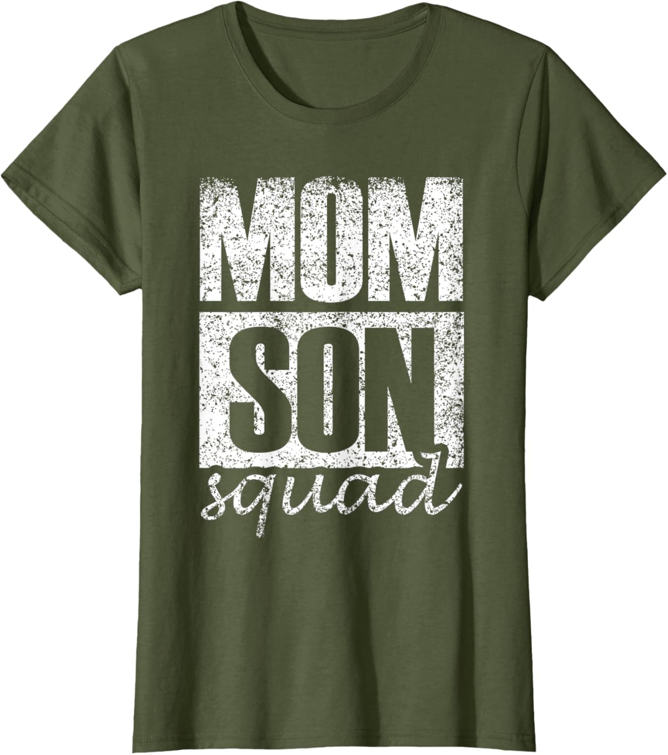 Mama Mom Son Mothers Day Love Mama Mommy Son Squad Mother's Day Matching Mom Sons Mother Son T-Shirt, Small, Black