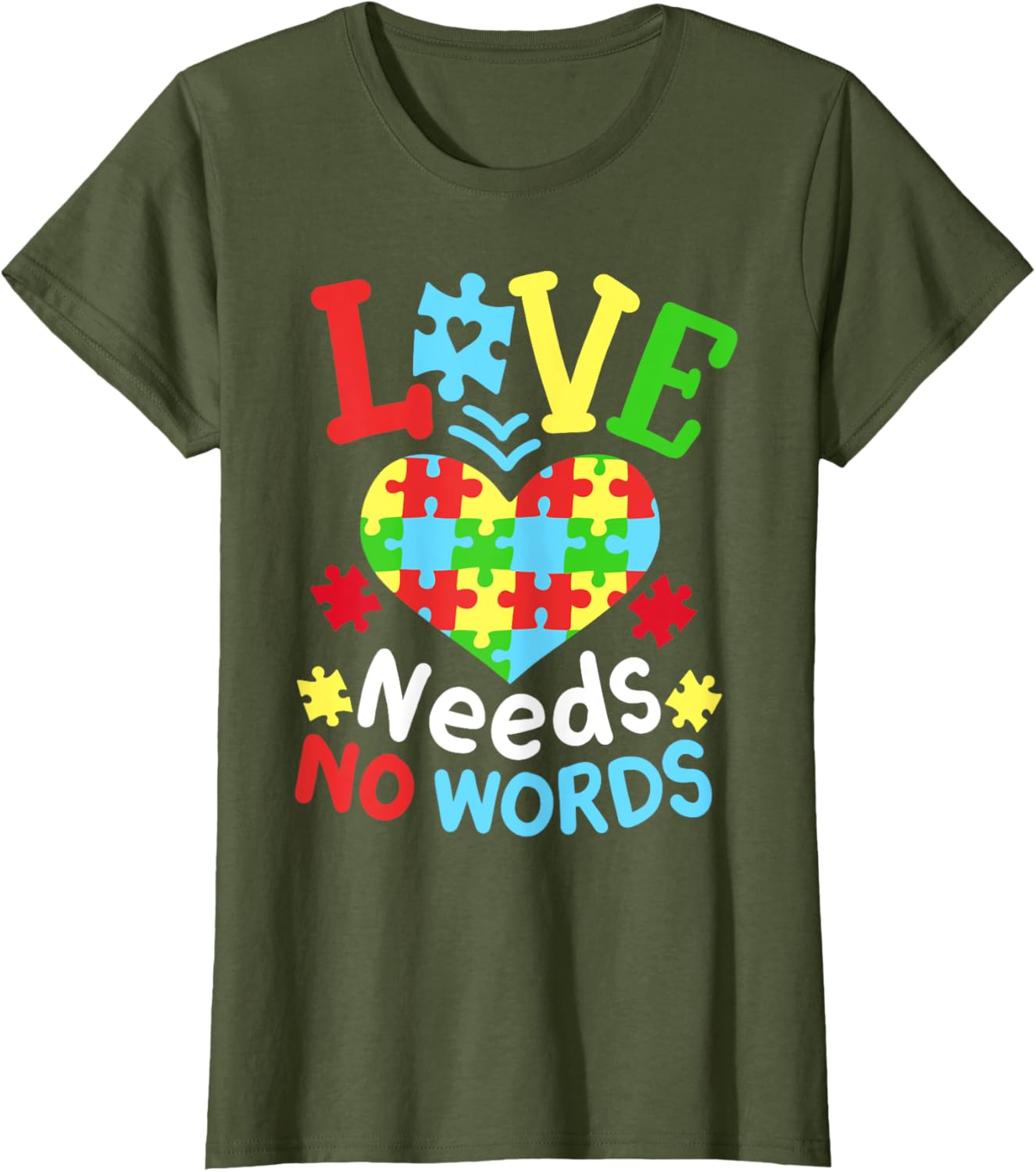 Autism Awareness Love Needs No Words