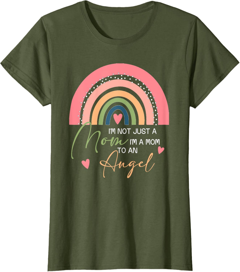 Mom Mothers Day Gifts I'm A Mom To An Angel Mama Mothers Day