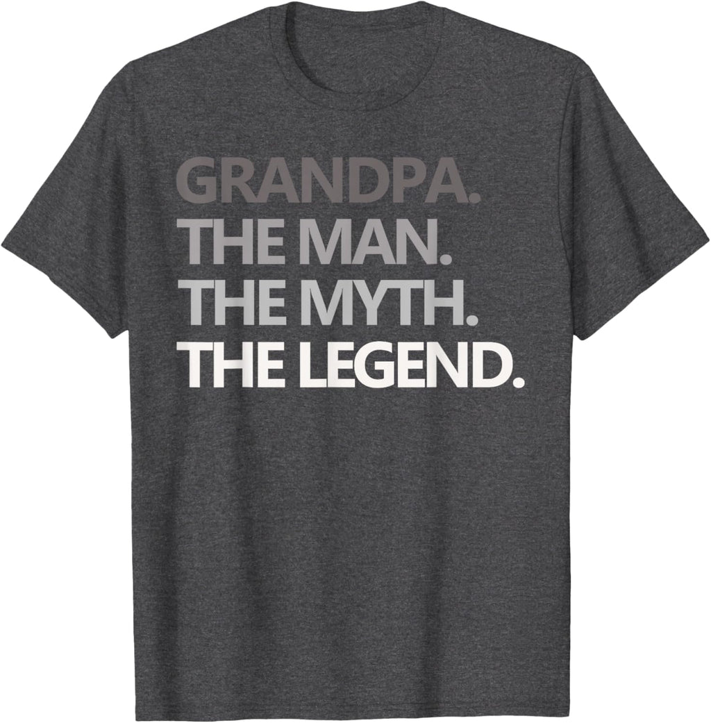 GRANDPA THE MAN THE MYTH THE LEGEND Men Gift Father's Day