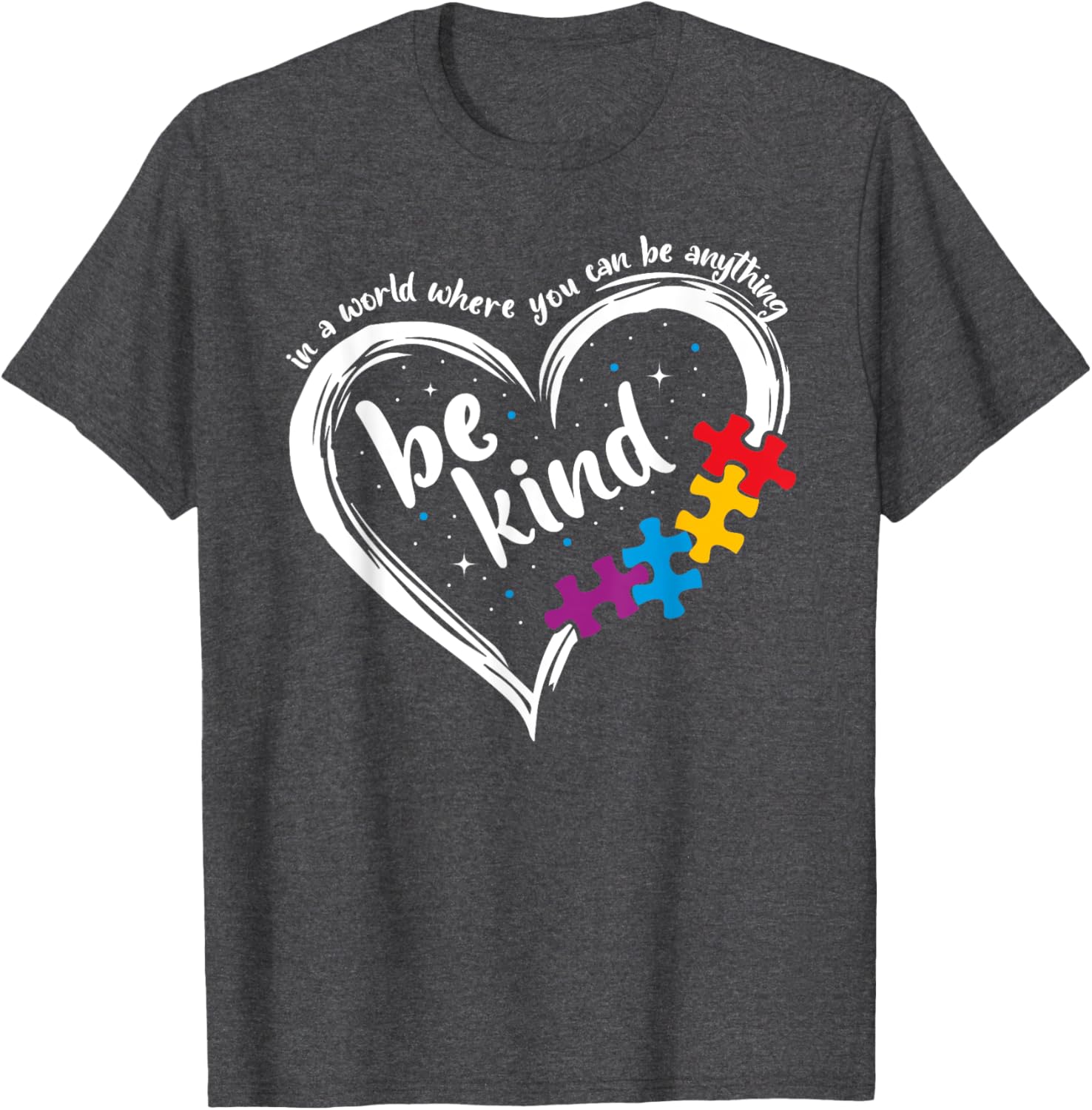 Autism Be Kind Women Blue Be Kind Autism Awareness