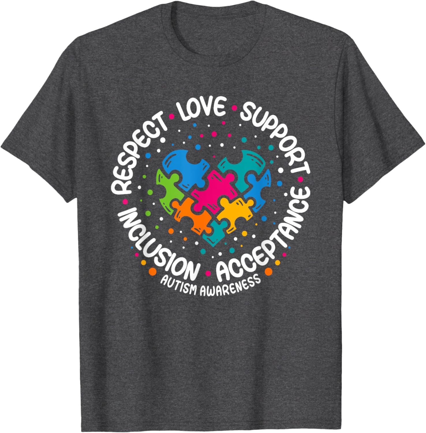 Autism Awareness Respect Love Support Blue Autism
