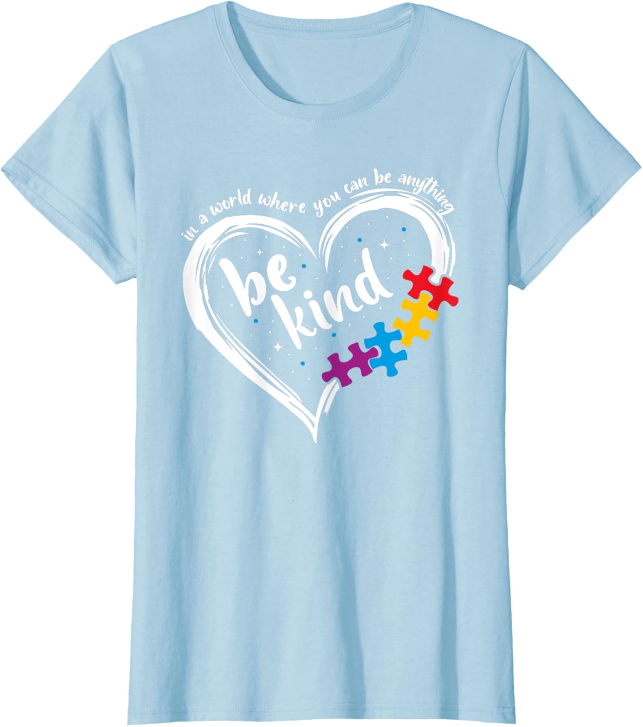 Autism Be Kind Women Blue Be Kind Autism Awareness