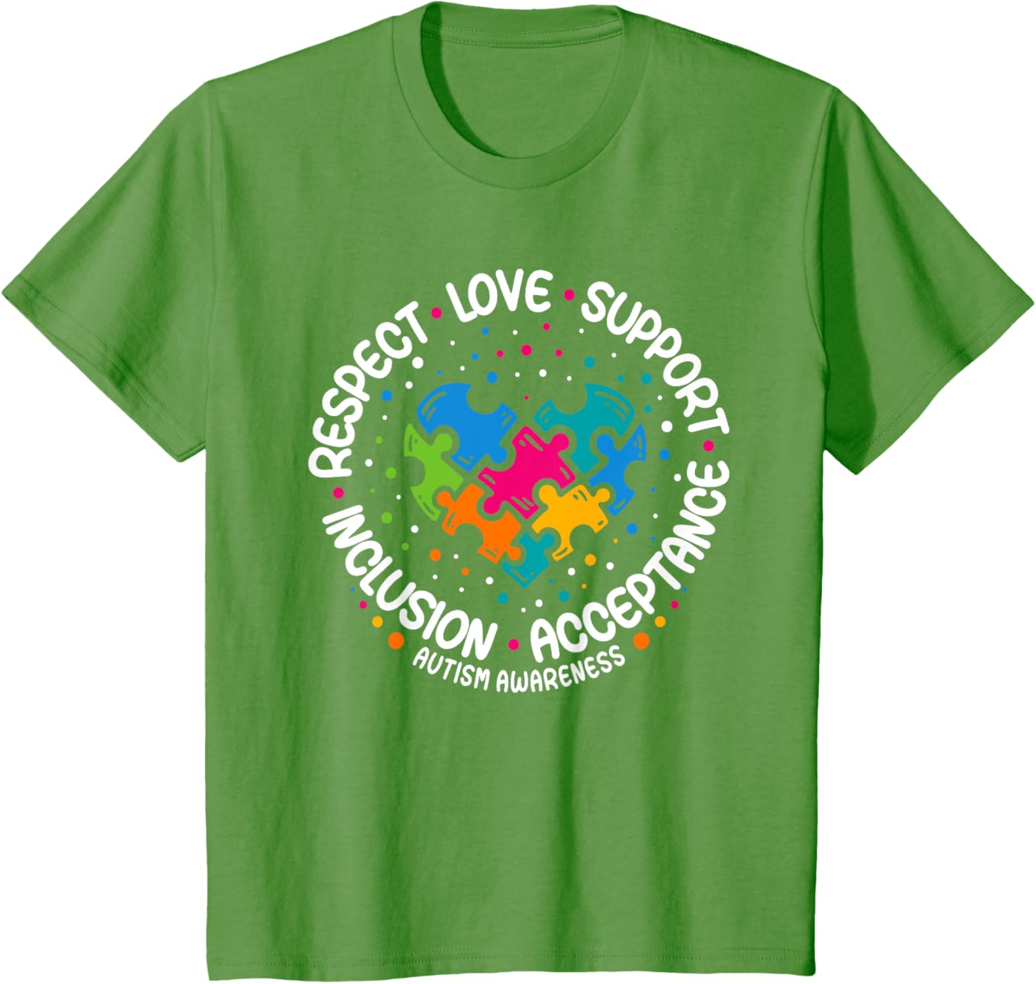 Autism Awareness Respect Love Support Blue Autism