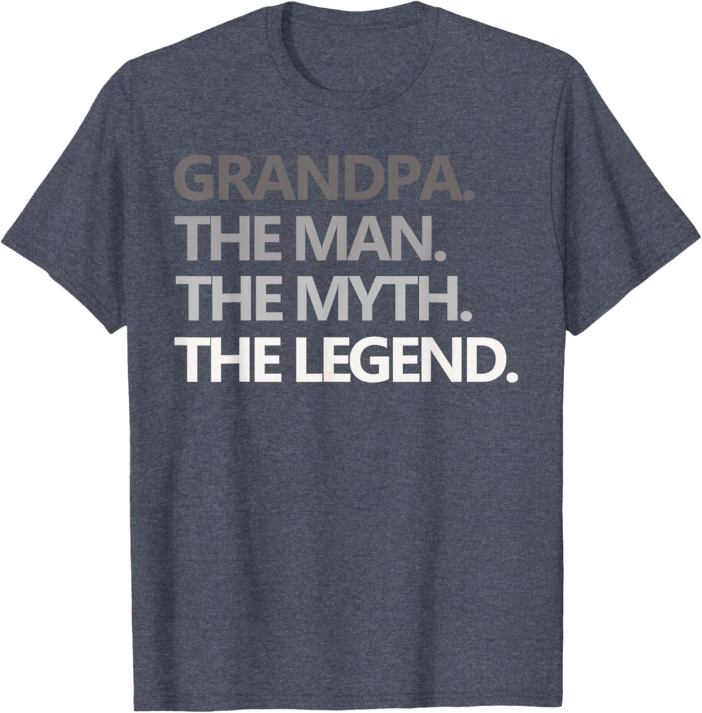 GRANDPA THE MAN THE MYTH THE LEGEND Men Gift Father's Day