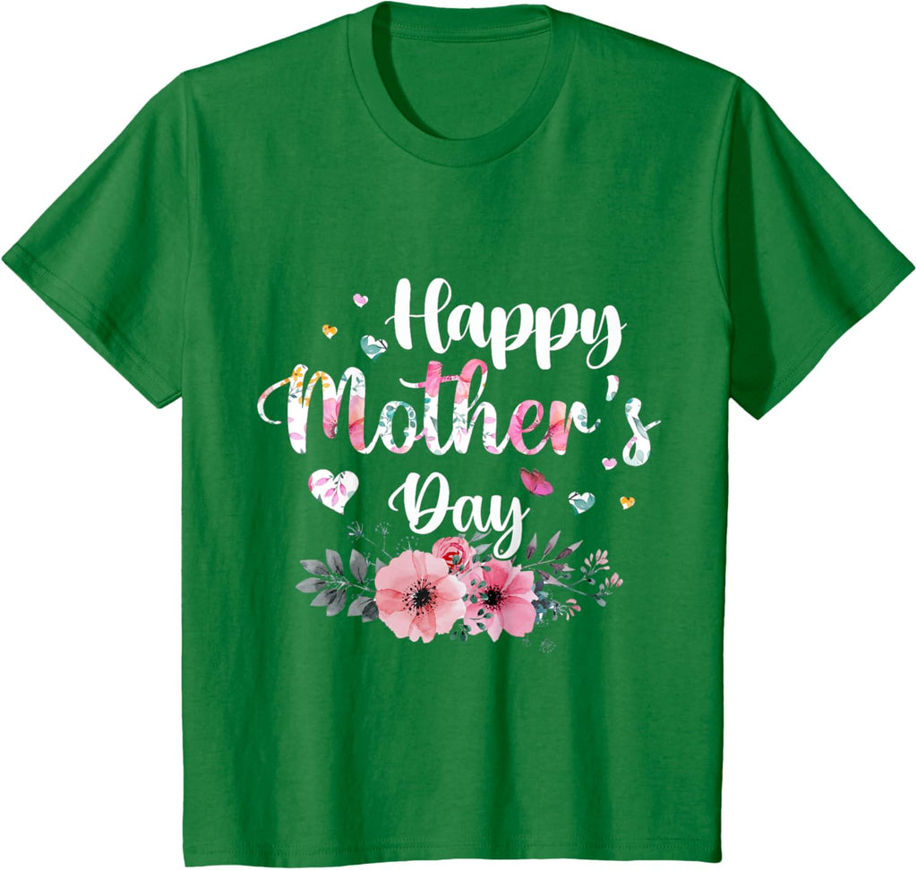Happy Mother's Day 2025 Cute Floral for Women Mom Grandma