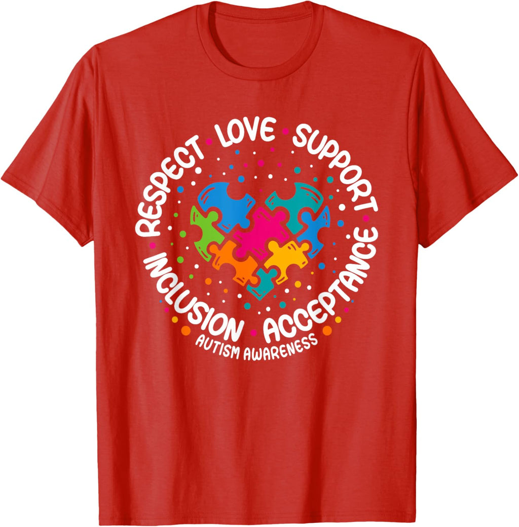 Autism Awareness Respect Love Support Blue Autism