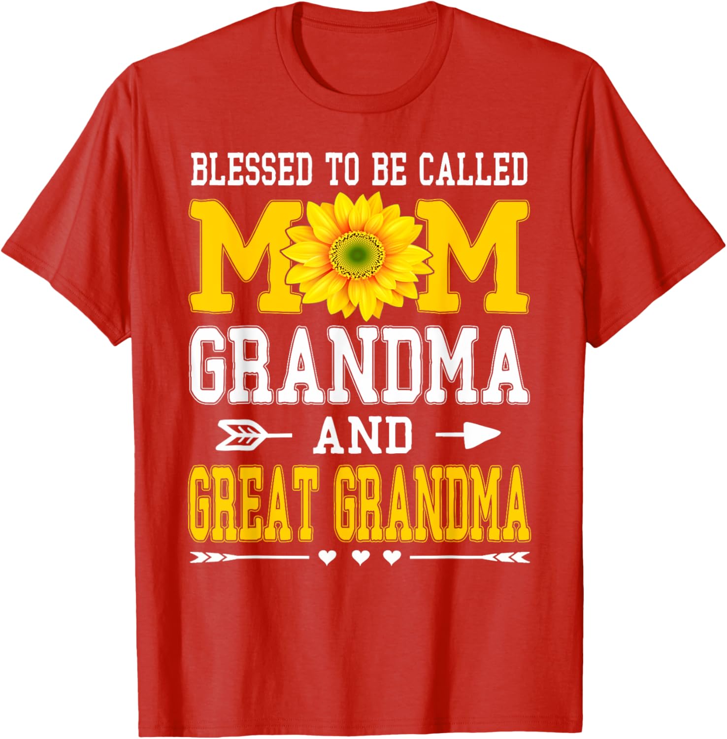 Blessed To Be Called Mom Grandma Great Grandma Mother's Day Mother Shirt