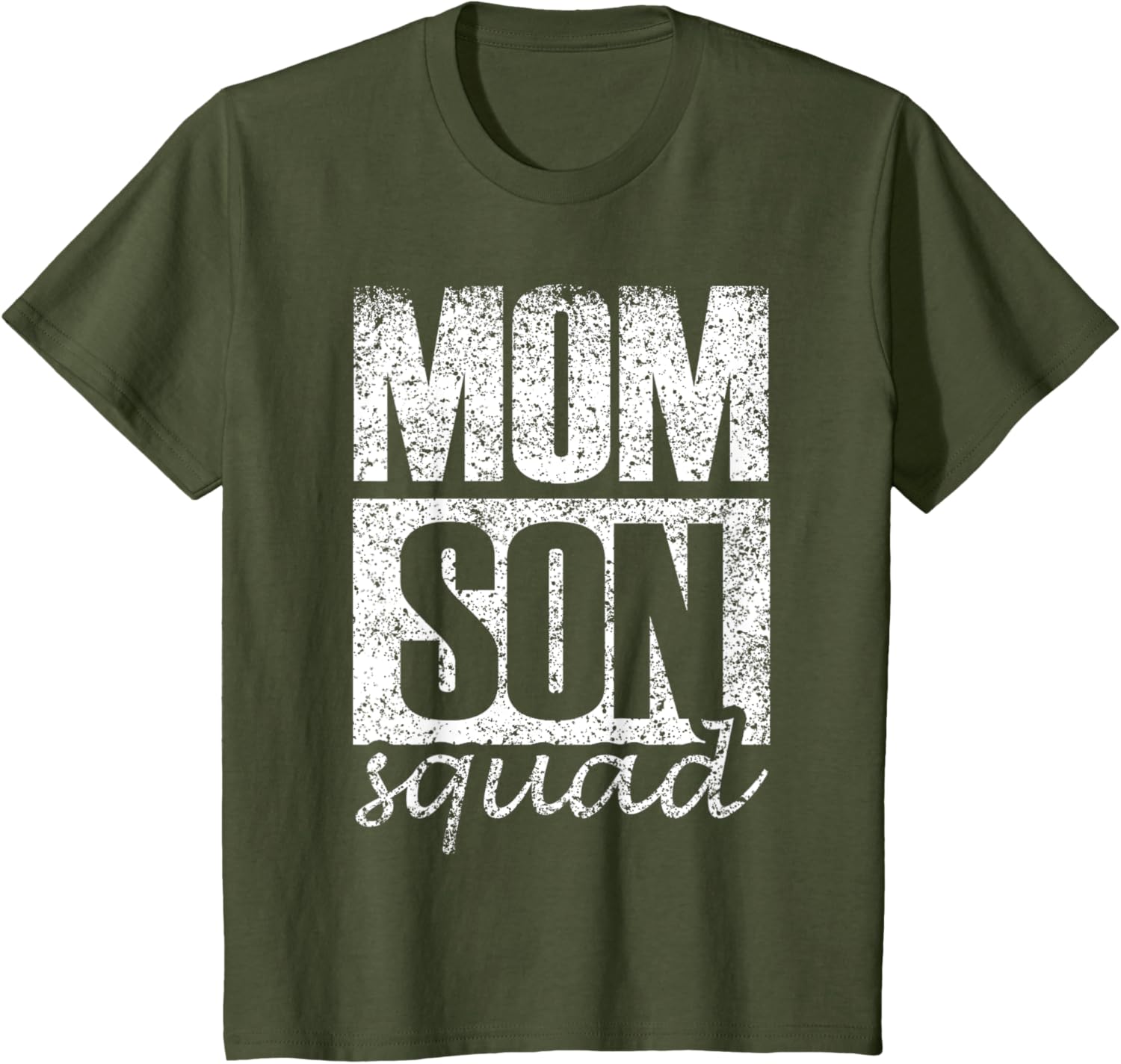 Mama Mom Son Mothers Day Love Mama Mommy Son Squad Mother's Day Matching Mom Sons Mother Son T-Shirt, Small, Black