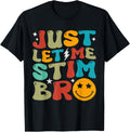Groovy Just Let Me Stim Bro Kids Boys Funny Autism Awareness