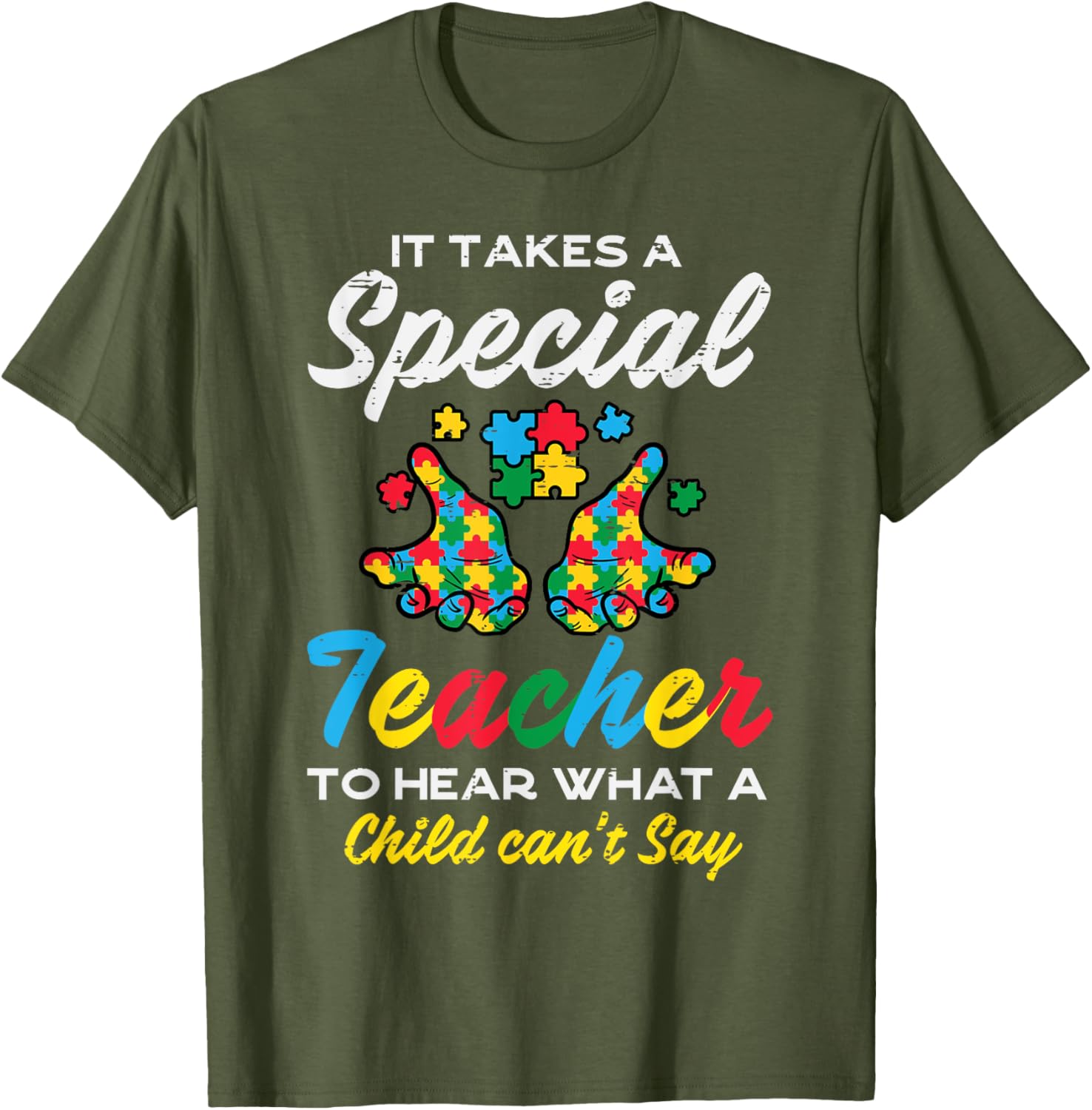 Special Teacher To Hear Child Cant Say Autism Awareness Sped