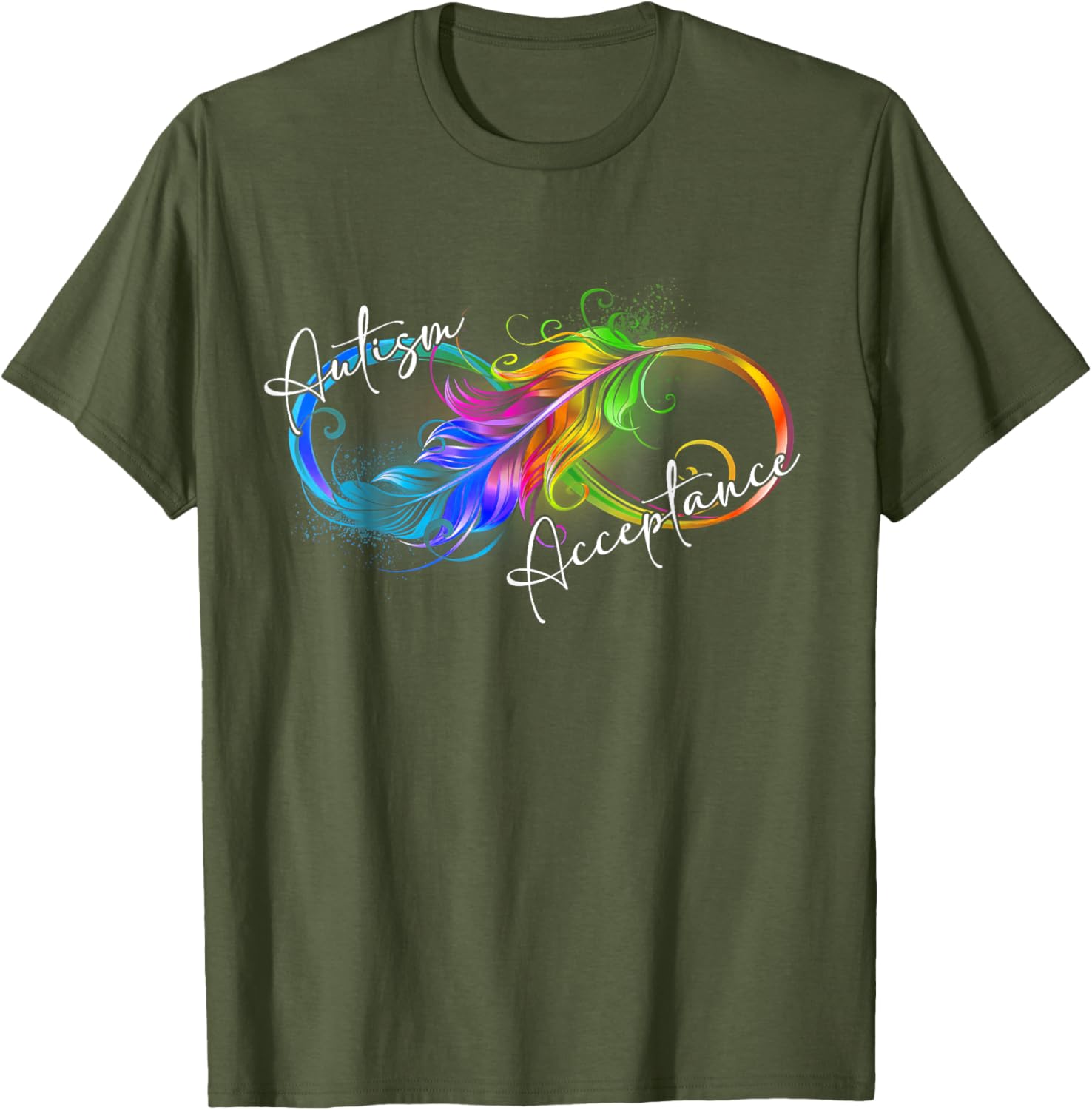 Autism Red Instead Infinity Symbol Autistic Acceptance