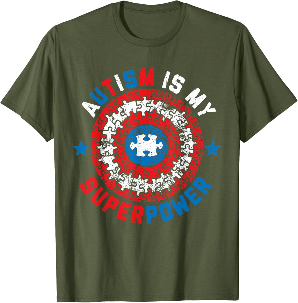 Autism Is My Superpower Autism Awareness Autistic For Boys