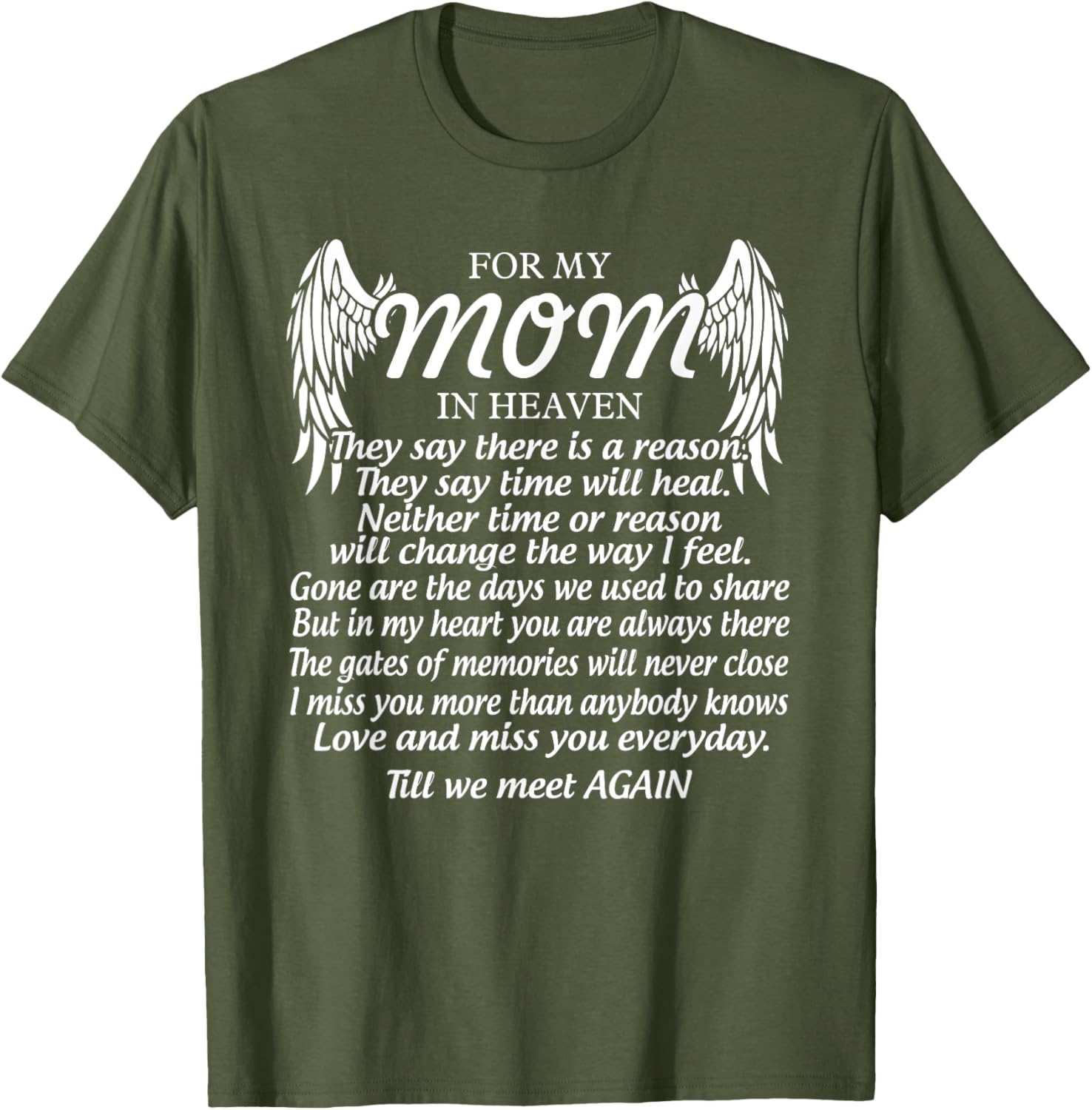 For My Mom In Heaven Love My Mom So Much Missing Mother Day
