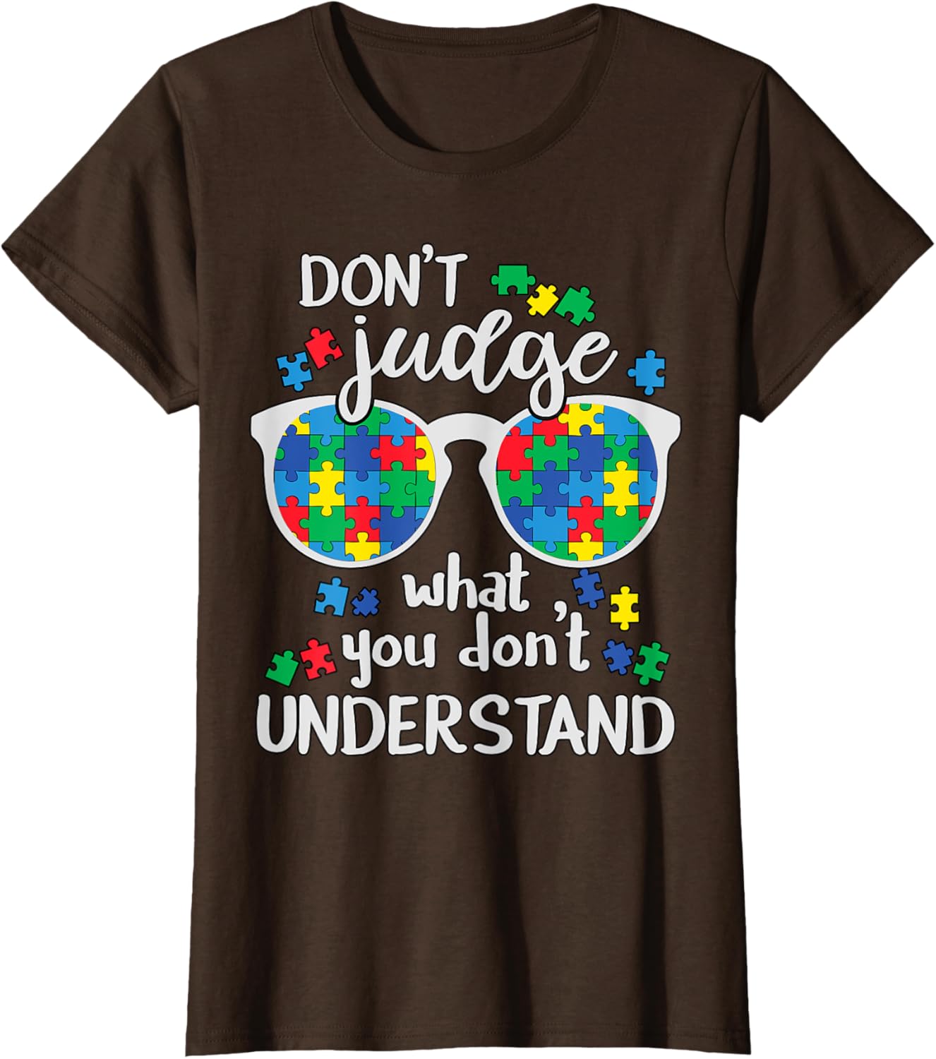 Don't Judge Understand Love Autistic Kids Autism Awareness