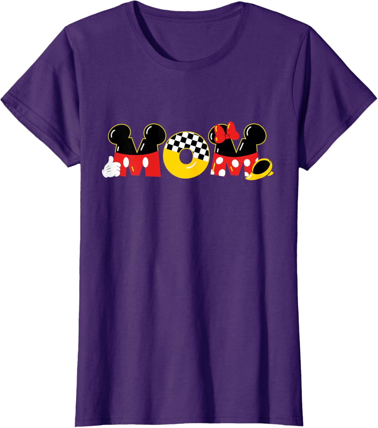 Disney Mickey Mouse & Minnie Mouse Mom Mother\u2019s Day Birthday Mother Shirt