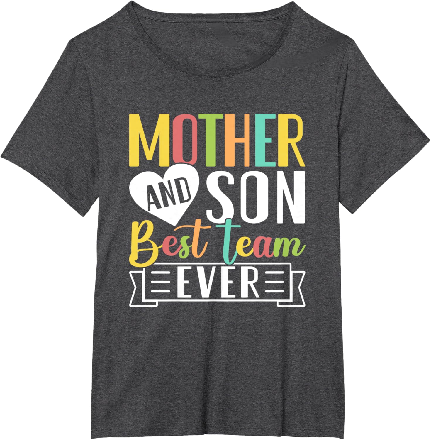 Mothers Day Mama Mom Son Love Mommy Mama Mother's Black Unisex Classic Fit Crew Neck Short Sleeve Mother Shirt