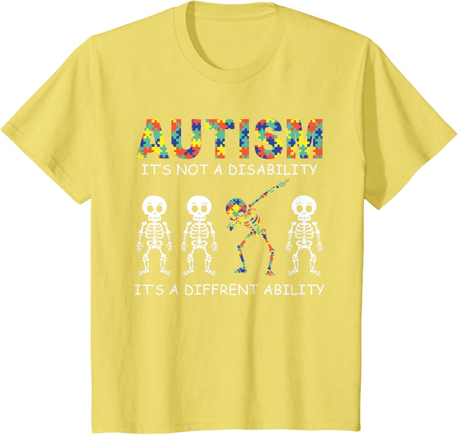 Autism is not a disability it's a different ability