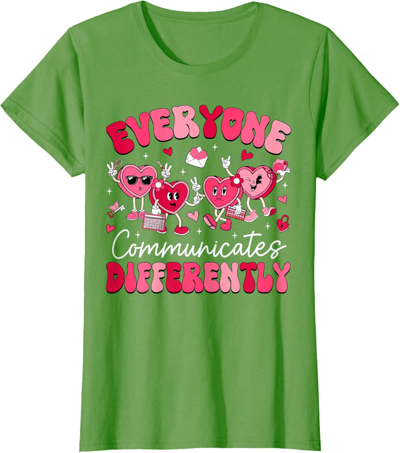 Everyone Communicates Differently Autism Valentines Day