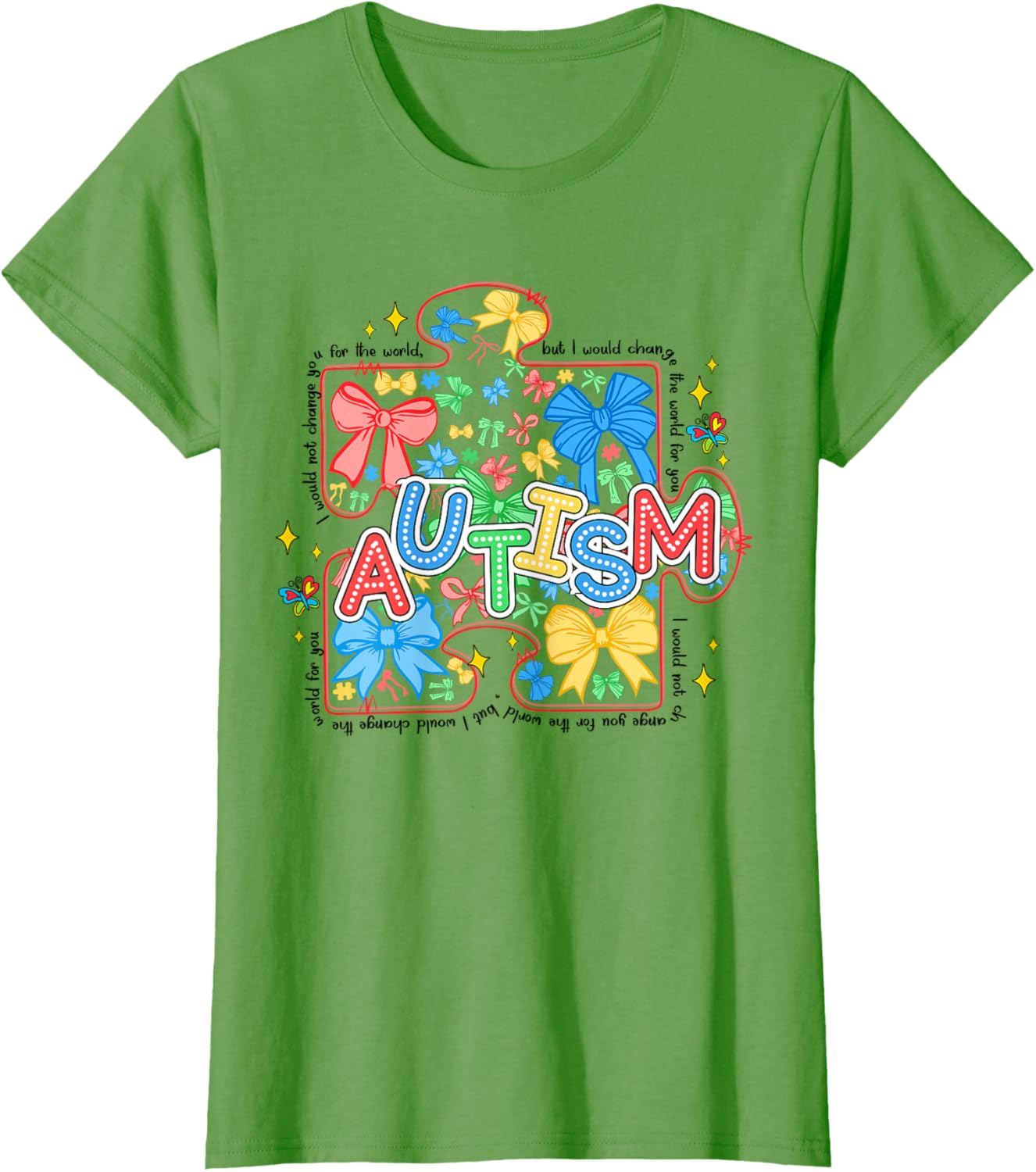 Autism Awareness Coquette Bow Autism Awareness Puzzle Piece