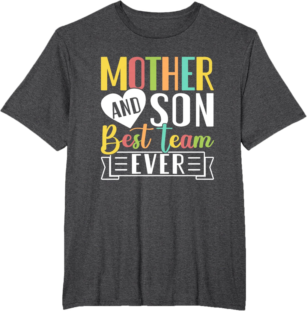 Mothers Day Mama Mom Son Love Mommy Mama Mother's Black Unisex Classic Fit Crew Neck Short Sleeve Mother Shirt