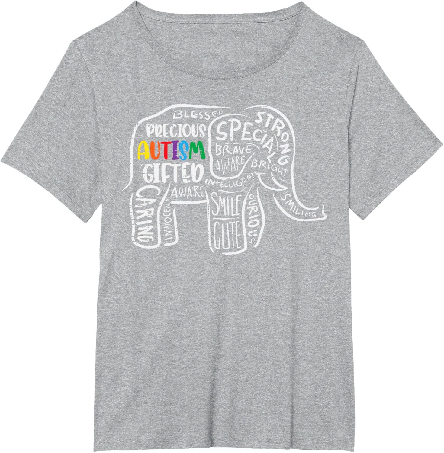 Autism Awareness Elephant Acceptance Autistic Men Women Kids