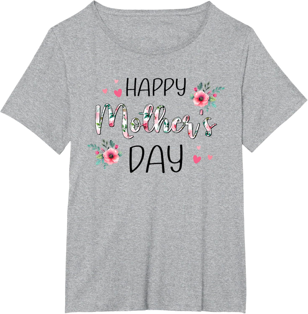 Happy Mothers Day Shirts for Women, Mom Tshirt Grandma Gift Mother Shirt