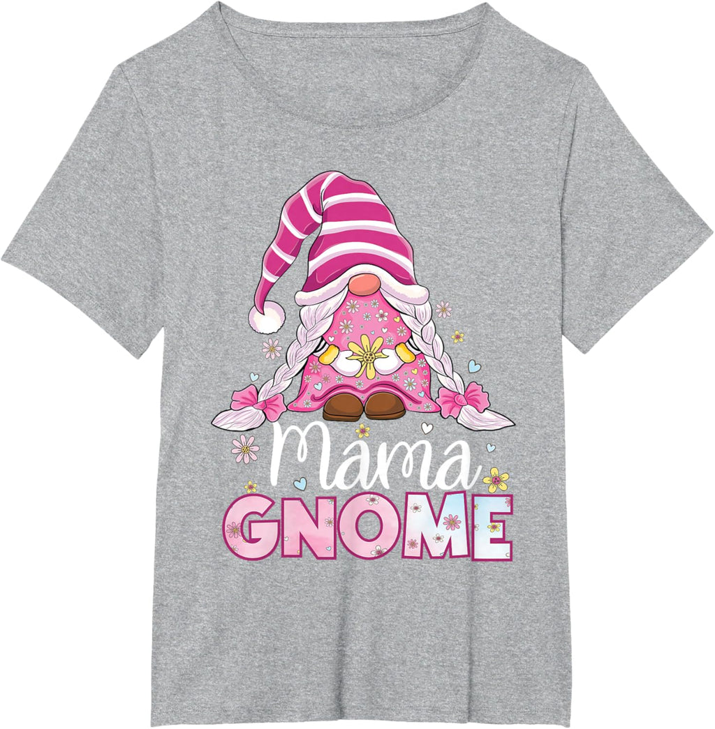 Flower For Mom Gnomies Cute Gnome Mom Happy Mother's Day